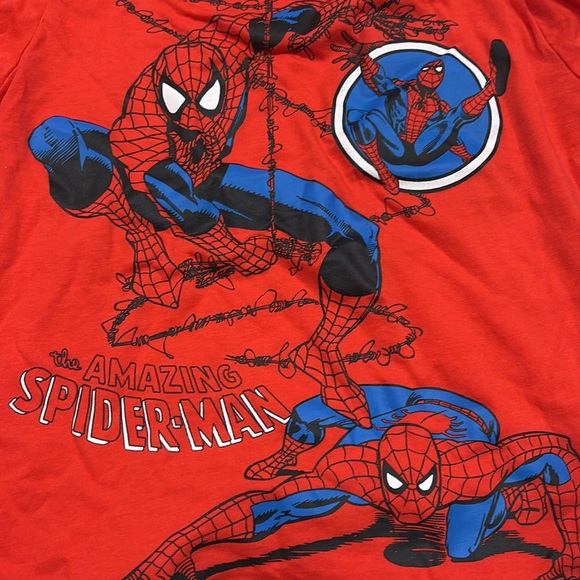 Marvel baby tee for kids and teens  Red and Blue Spider-Man Superhero Costume - Picture 3 of 4